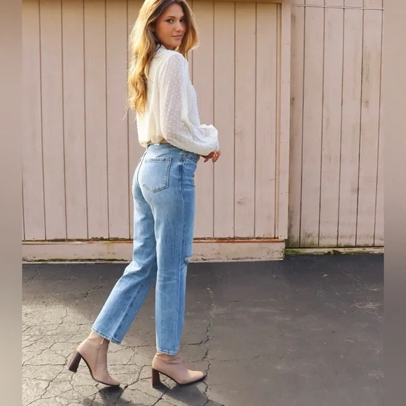 NWT! Blank NYC Jeans The Howard Midrise Loose Fit Denim Size 30‎ - Picture 7 of 16